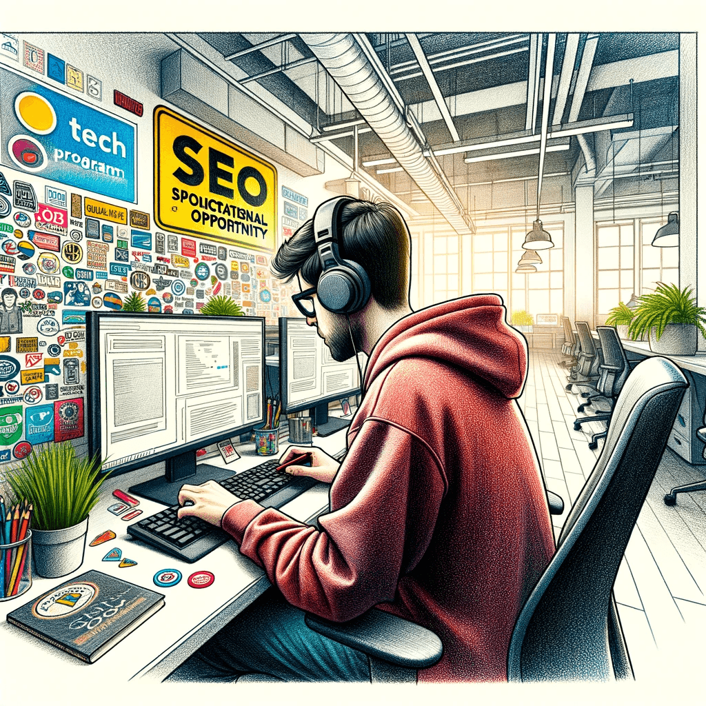 SEO Tech Developer Icon